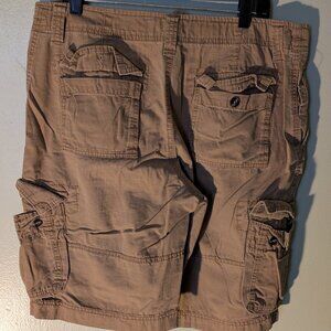 khaki Cargo Shorts